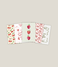 Red and green e-reader insert set