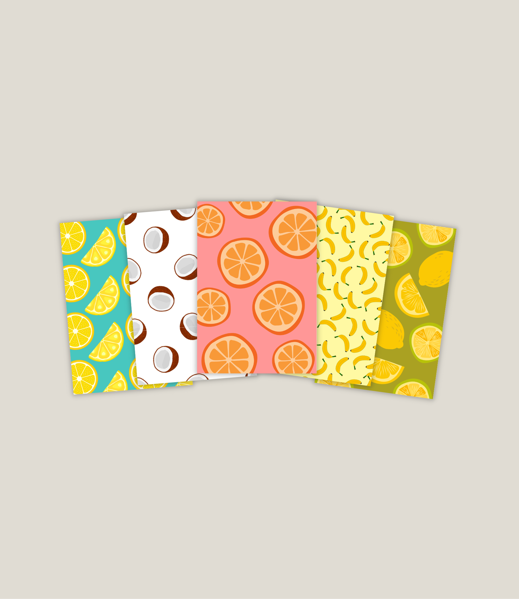Fruity e-reader insert set