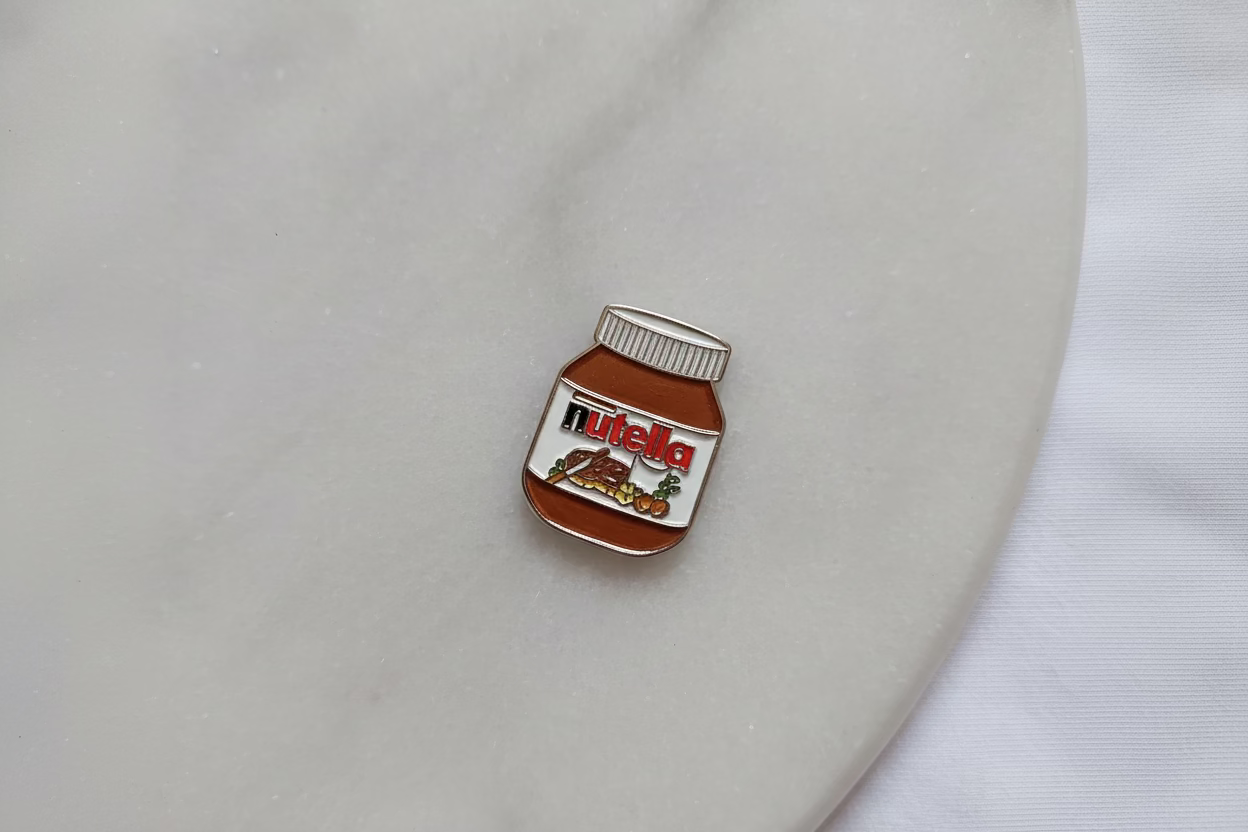 Nutella metal sticker