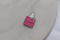 Chanel bag metal sticker