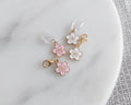 Pink and white small sakura
