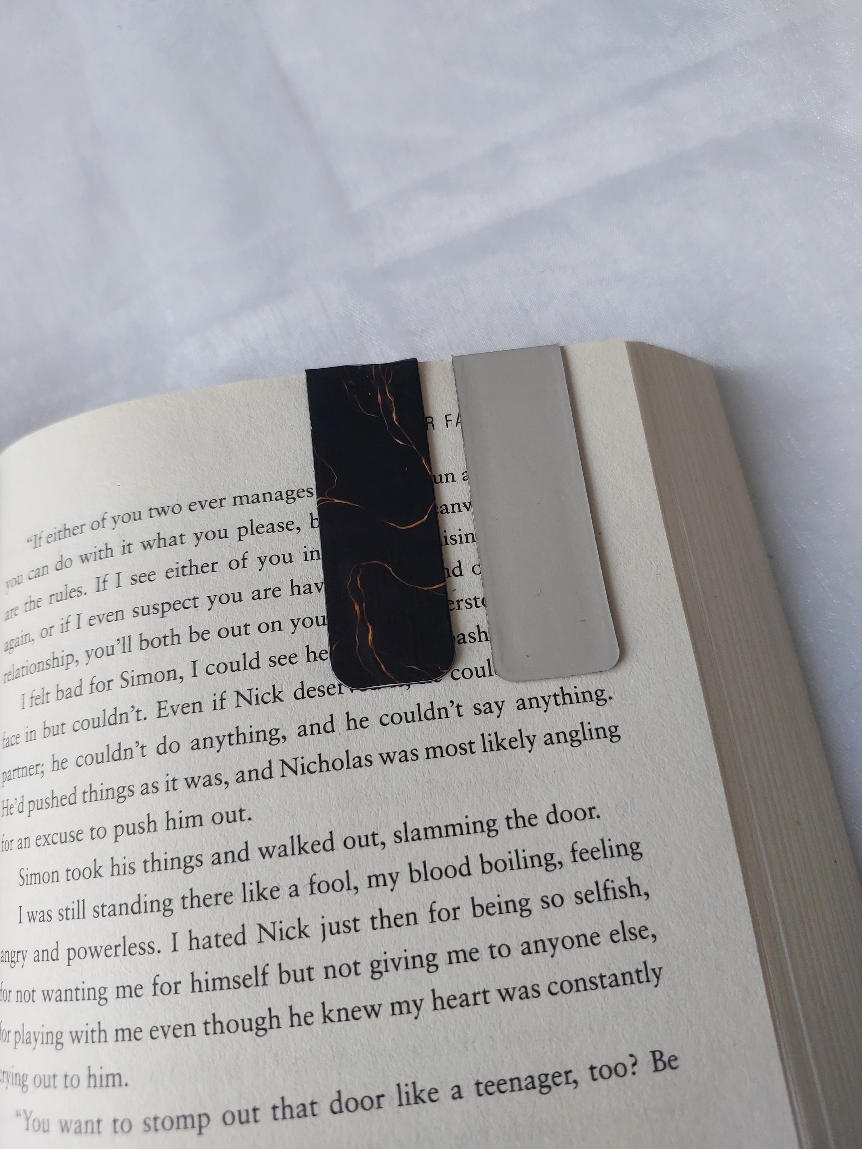 Pattern Magnetic bookmarks