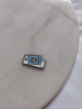 Boarding pass metal sticker