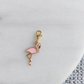 Flamingo charm