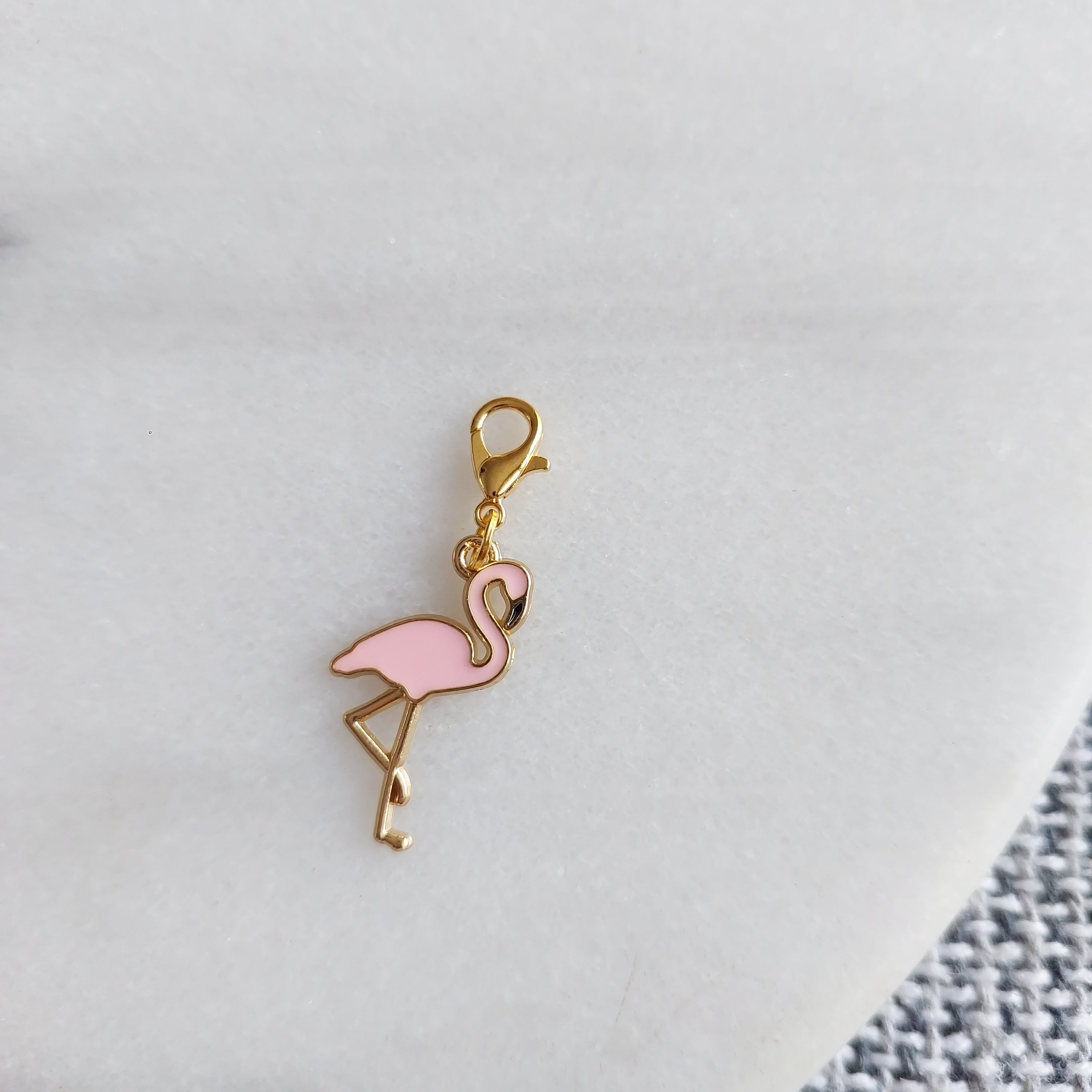 Flamingo charm