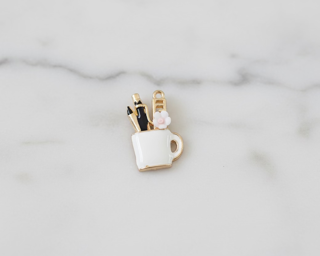 Pen Cup Charm