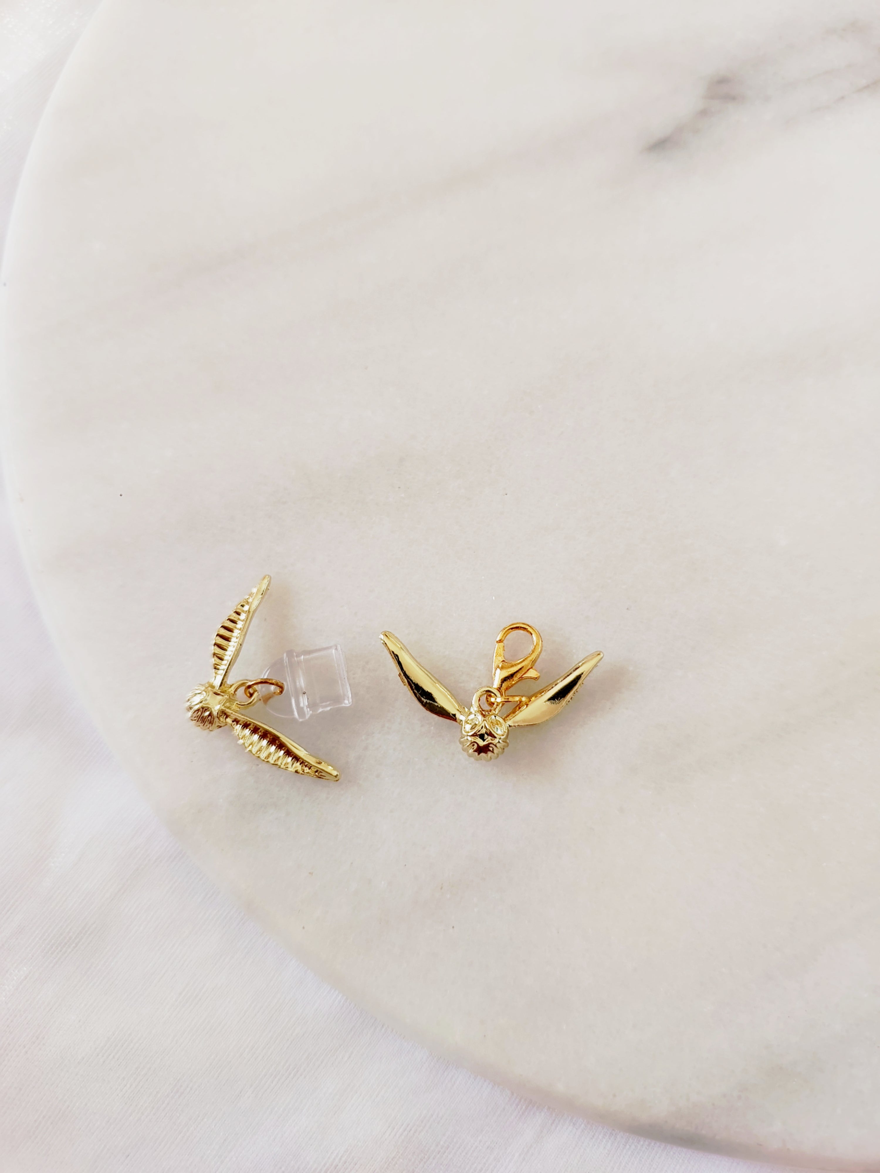 Golden snitch charm