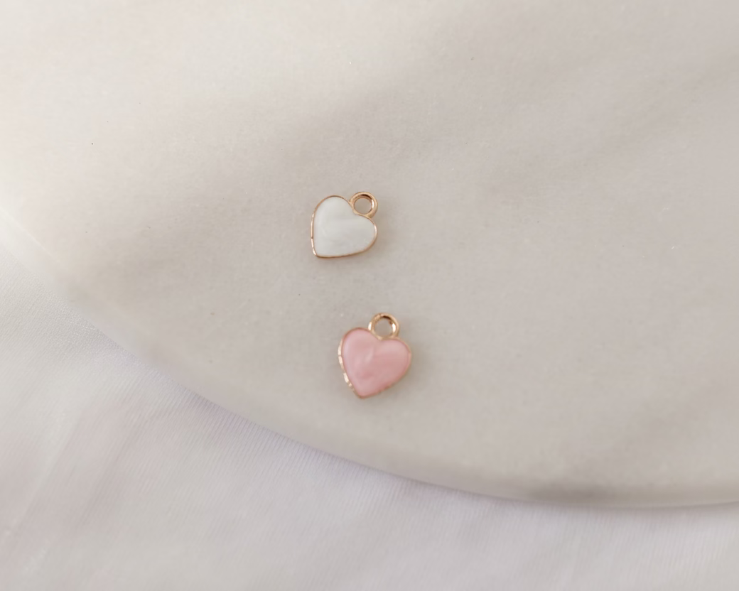 Glowy heart charm