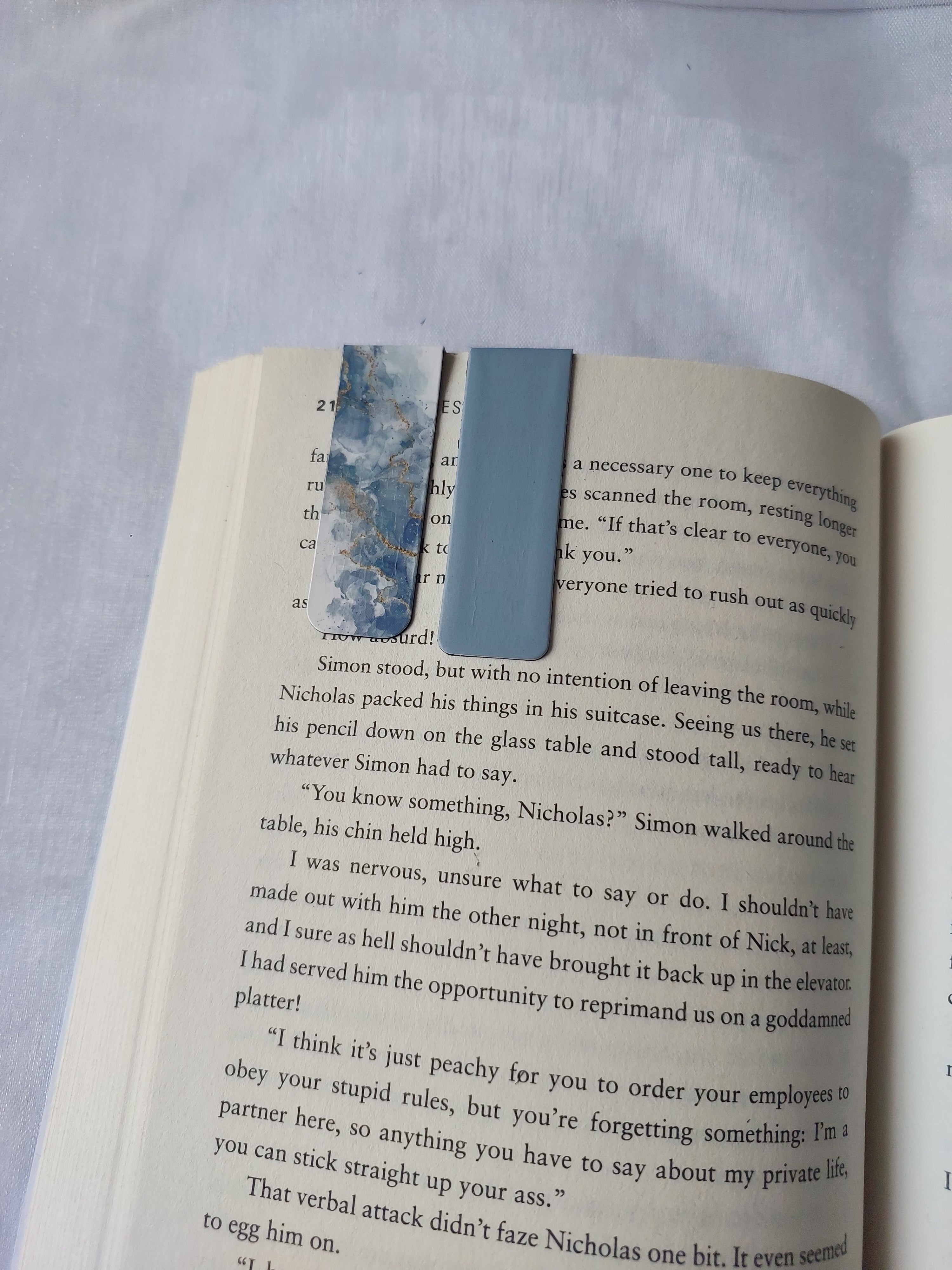 Pattern Magnetic bookmarks